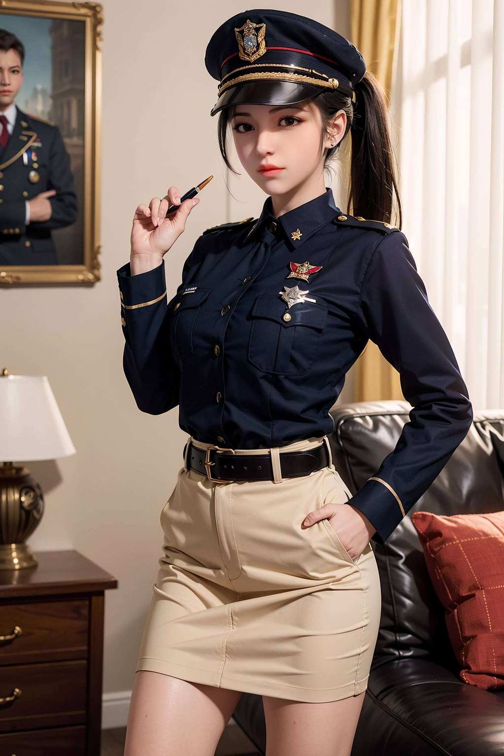 雄兵连中女神也犹如携美而行