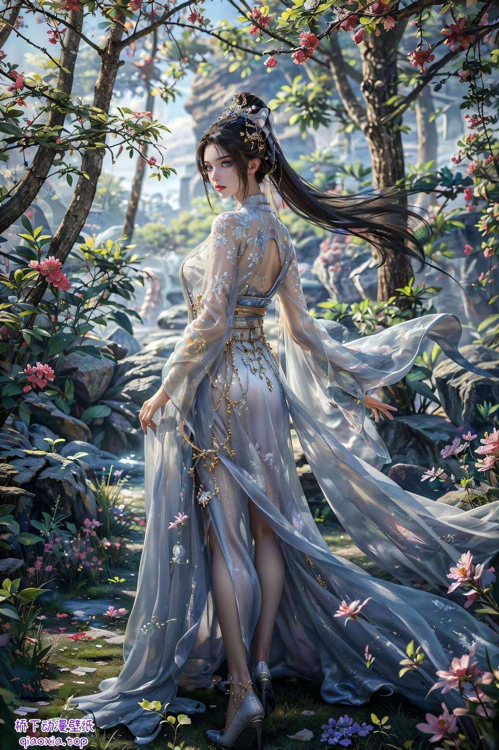 成为动漫女神的代表高清壁纸中的她