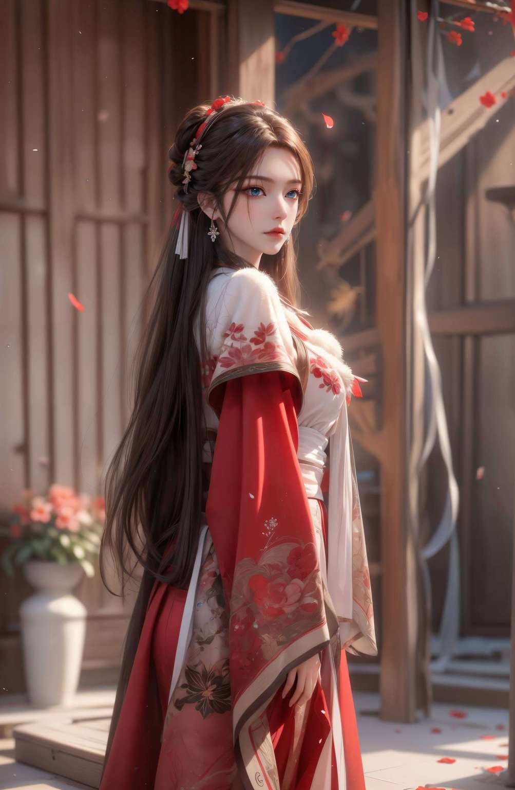 动漫美女的灵动嘿