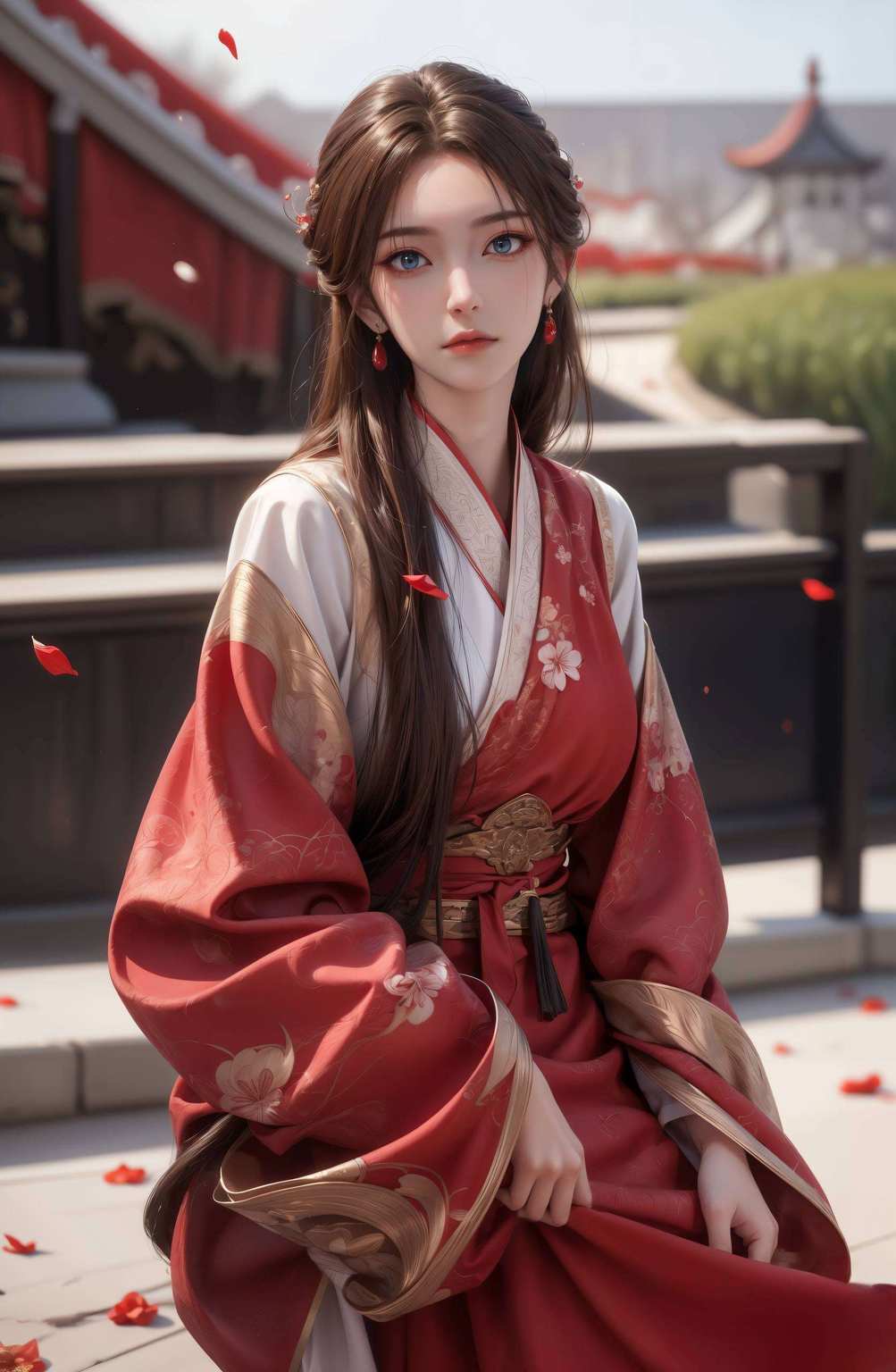 绘国漫之美女神婉约