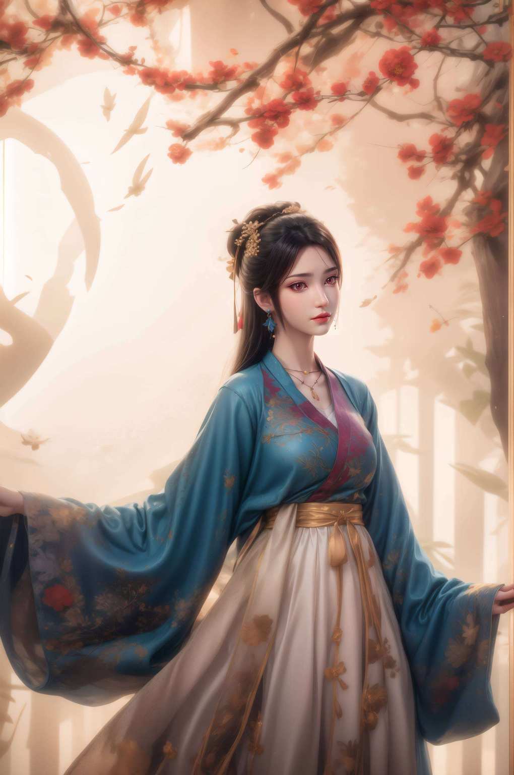 想要carry全场？就用这对国漫女神与美男的超清壁纸更让桌面熠熠生辉