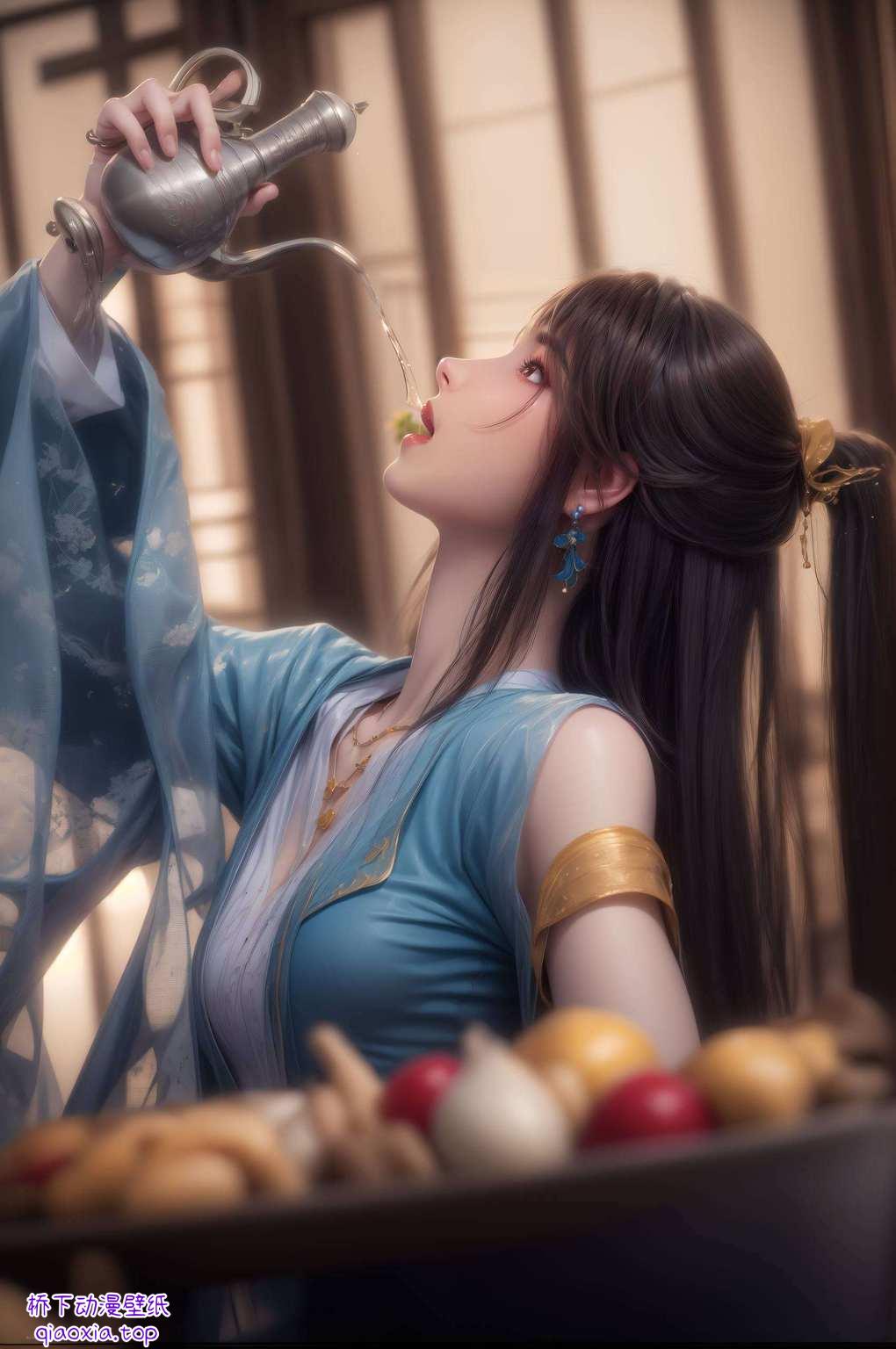 元尊相伴这是穿越玄幻世界的通行证！无论是国漫风满满的美女插画