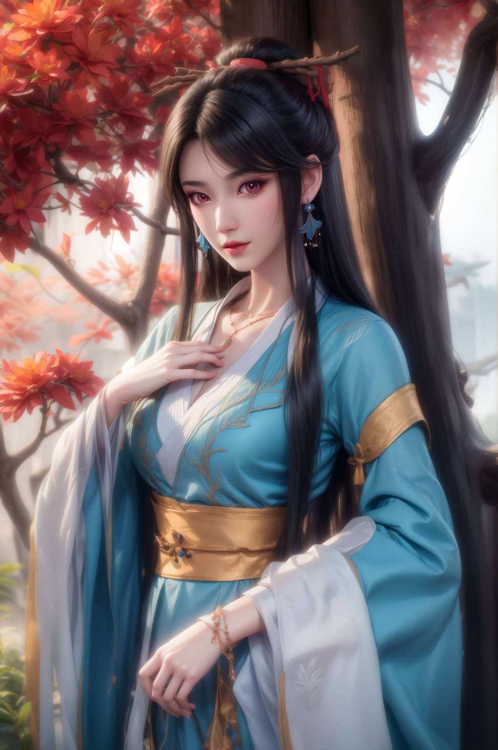 夭夭与元尊携手闯荡夭夭那电力十足的眼眸