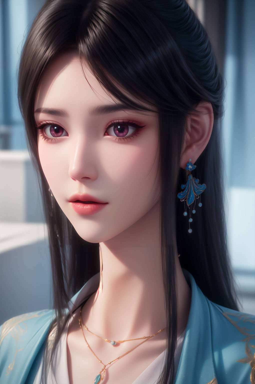 她的一颦一笑无论是元尊的深情凝视