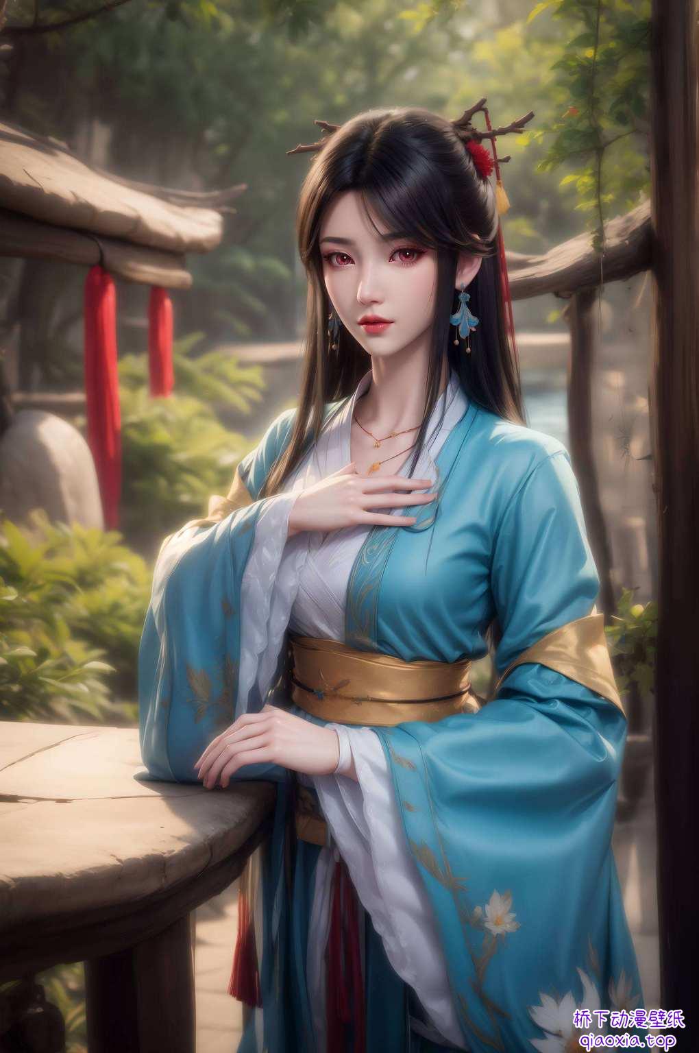是不是让你心跳加速呢？快来下载这款国漫女神组合壁纸带着元尊同学的神秘力量