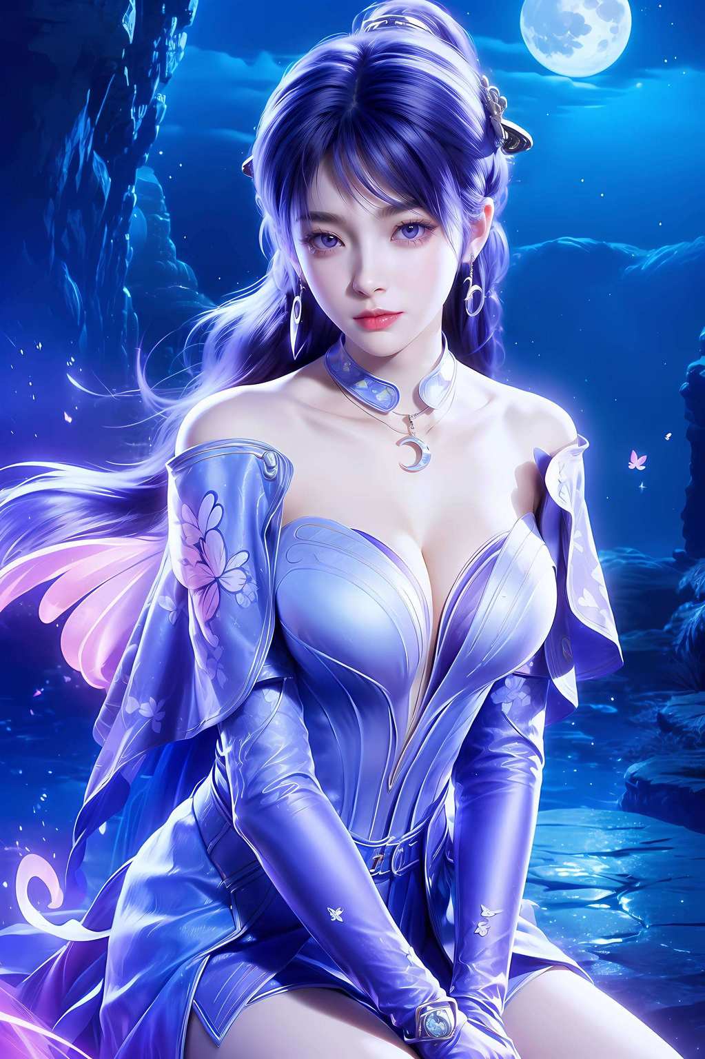 那双明眸仿佛能看透人心亲爱的朋友们！今天给大家带来一款超美的国漫壁纸——动态壁纸遮天姬紫月！这可是集国漫女神、古风玄幻于一体的精美壁纸哦！画面中的姬紫月仙气十足