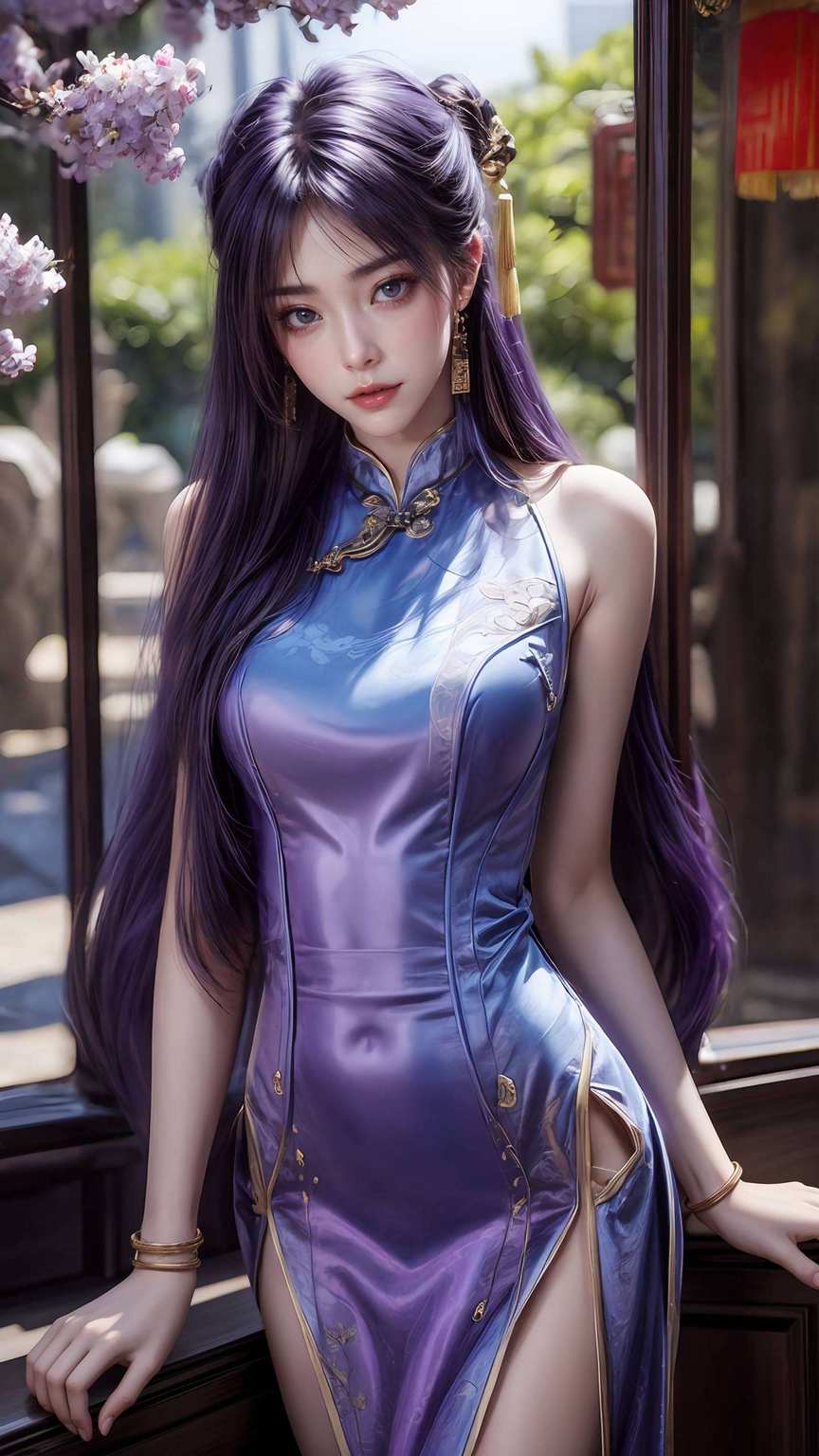 她是遮天之巅的女神感受国漫美女的魅力