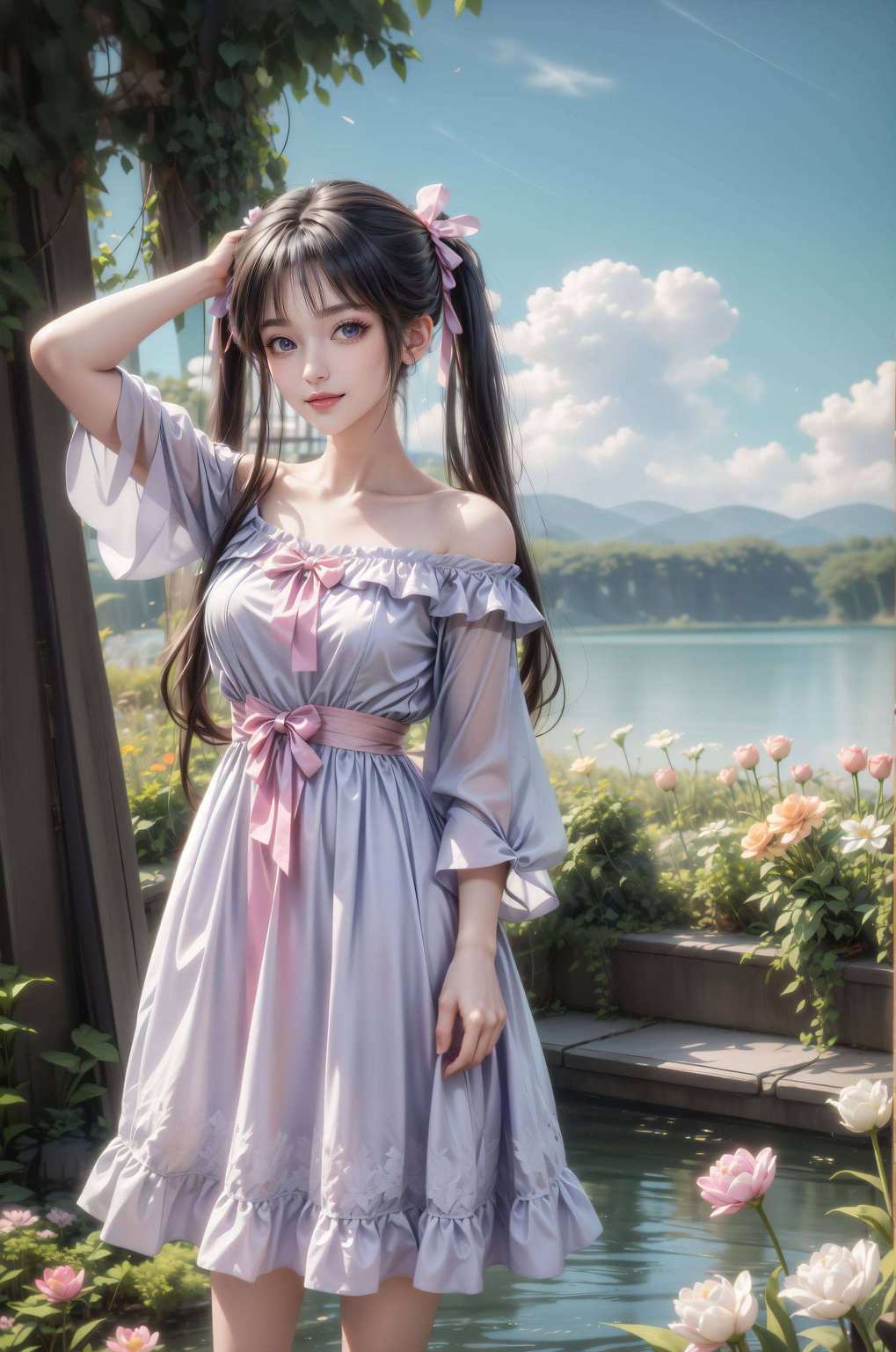 她的每一次眨眼让你的手机也能仙气十足！