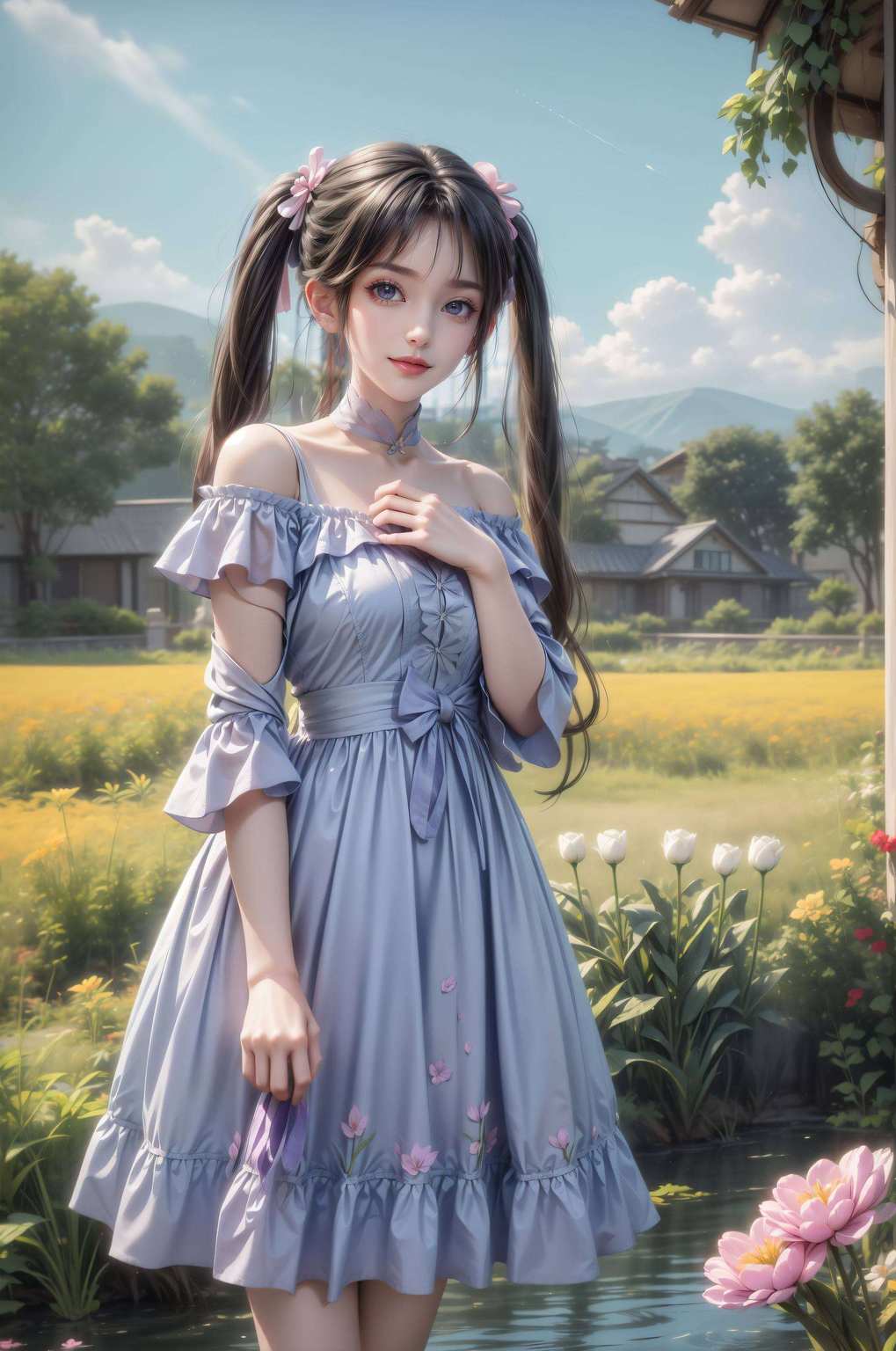 浪漫满溢诛仙世界里的温柔女神