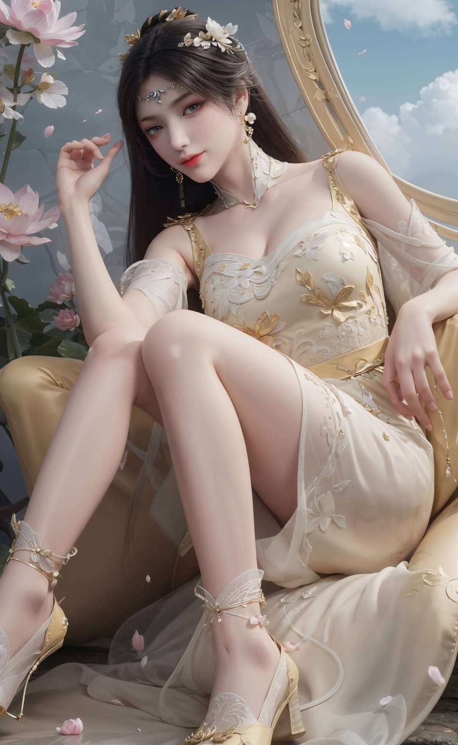 让人一见难忘她的美