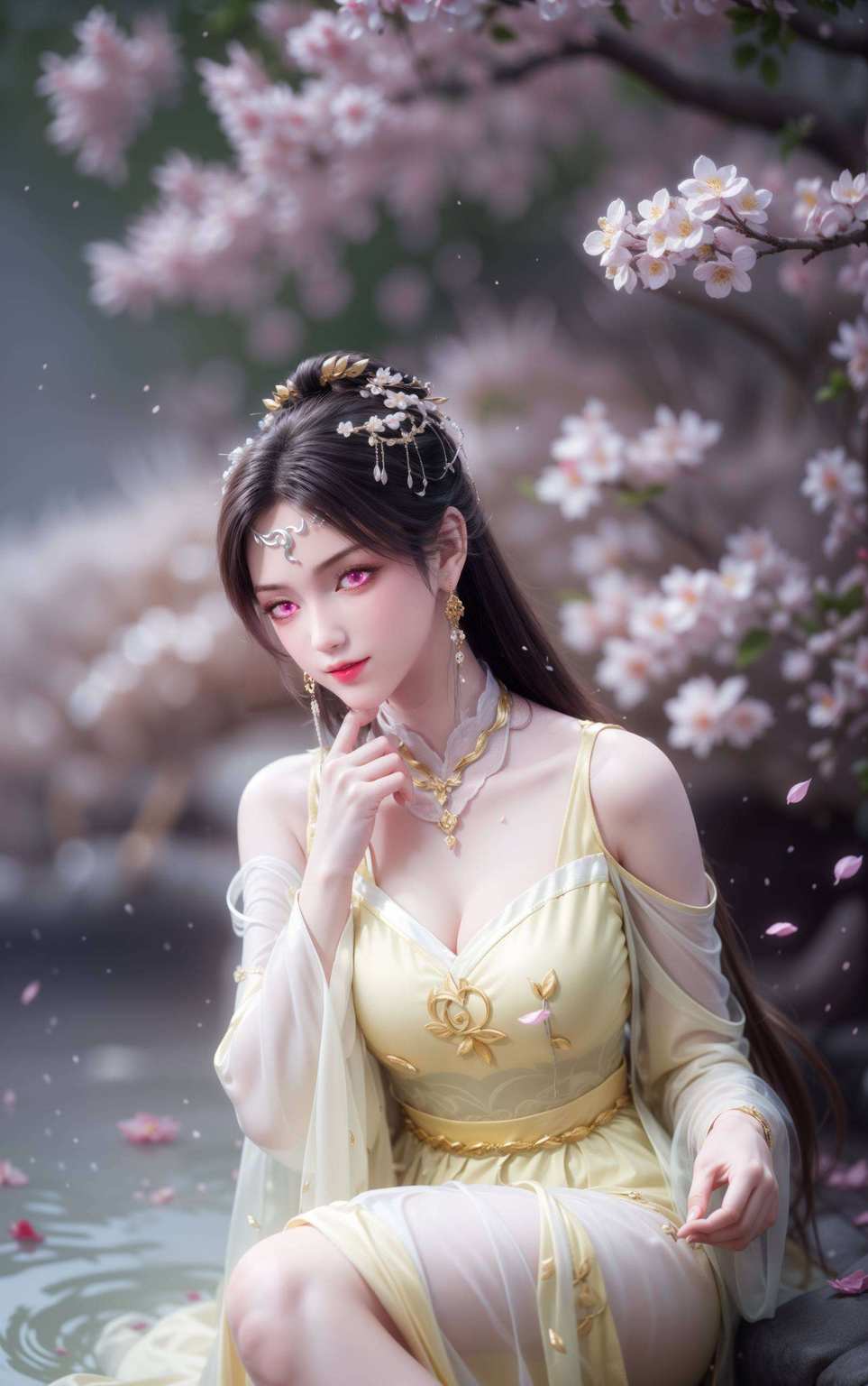 谁让她美得那么“玄幻”还成了壁纸界的宠儿