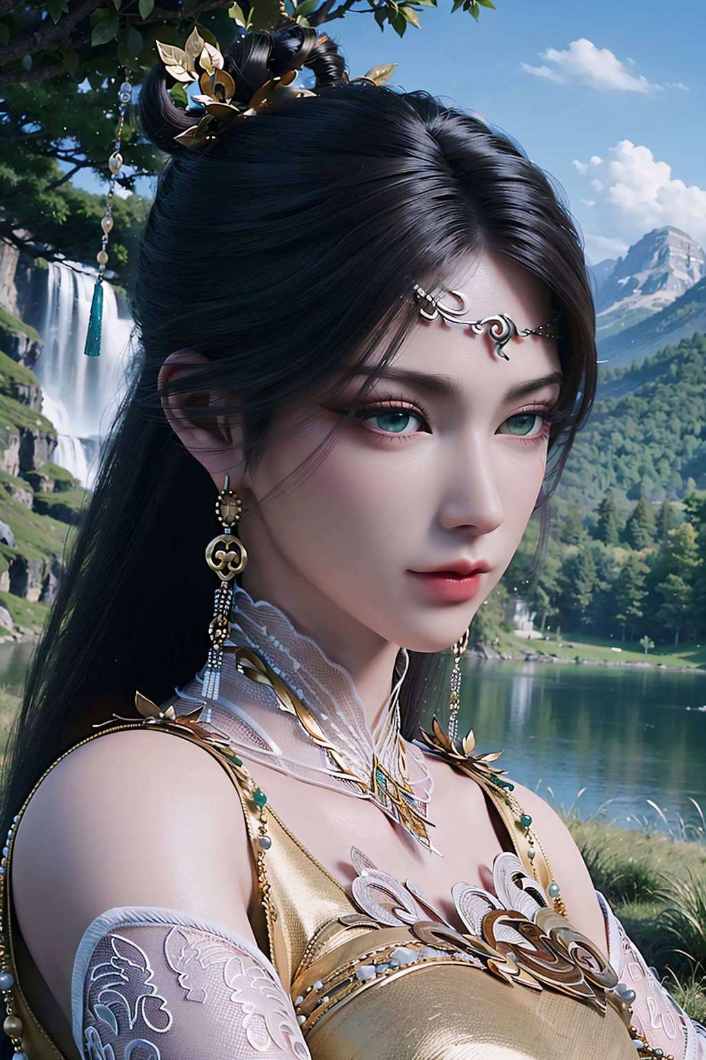 让你的设备美美哒！金瓶儿壁纸高清4k美女版这里还有诛仙壁纸