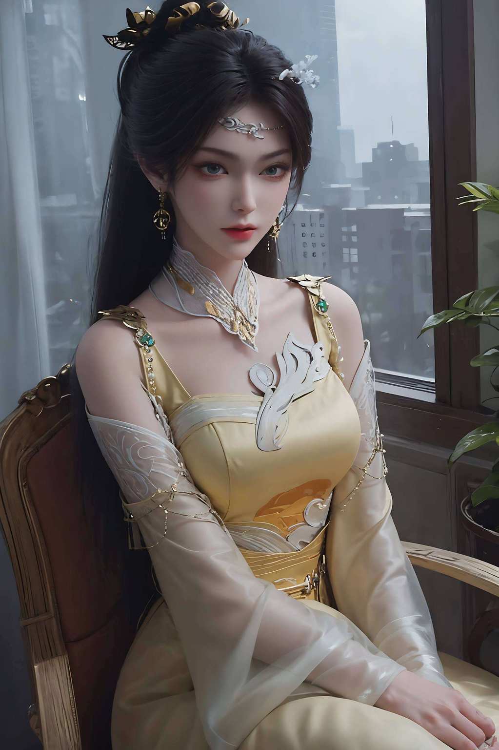 国漫女神韵味无穷金瓶儿翩翩舞