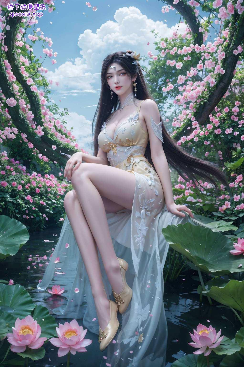 让你手机桌面瞬间焕发神采！国漫女神金瓶儿
