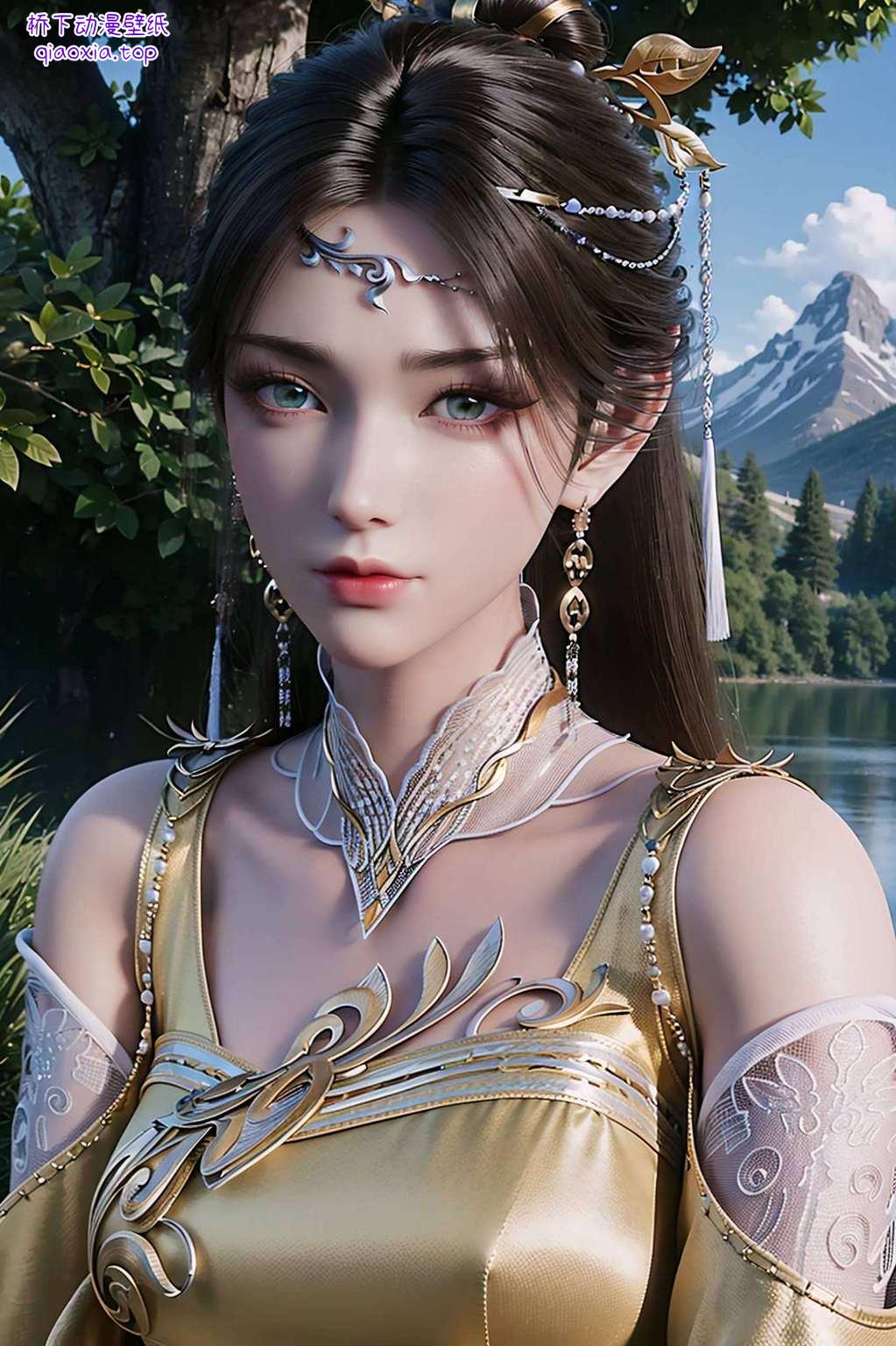 嘿这有一款国漫女神金瓶儿的壁纸
