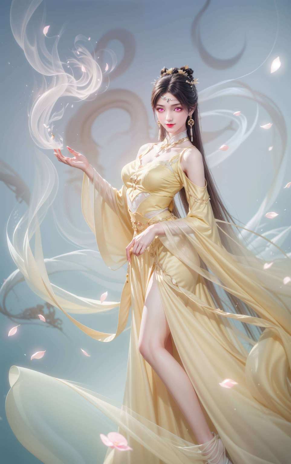 嘿保证让你的iPhone桌面瞬间变身国漫女神的梦幻秀场！金瓶儿那双电力十足的眼睛