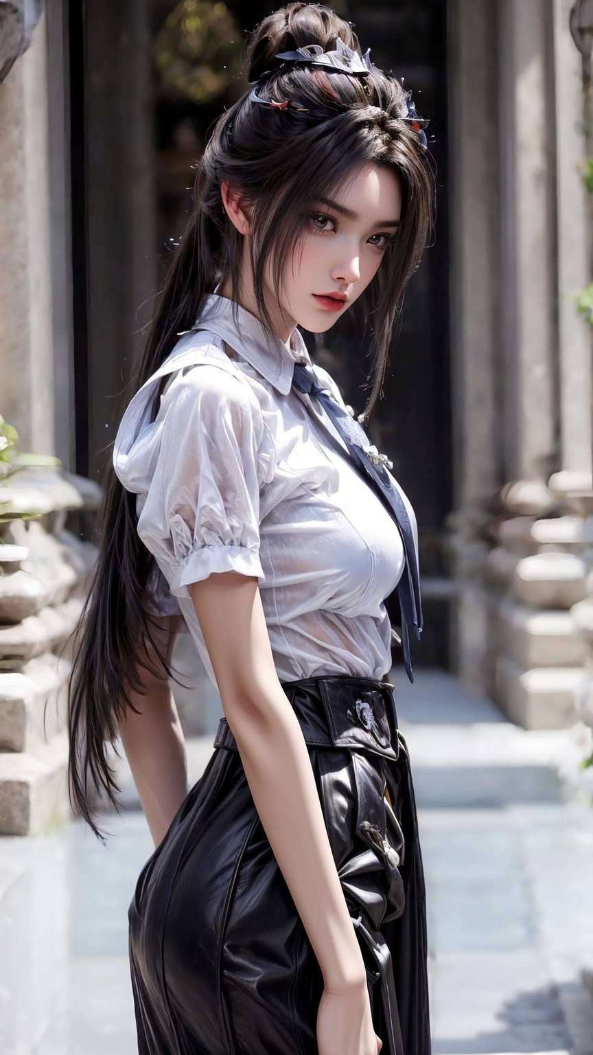 想给你的手机来点古香古色的装束吗？这不想要苹果手机秒变国漫风？那就赶紧下载这款陆雪琪壁纸吧