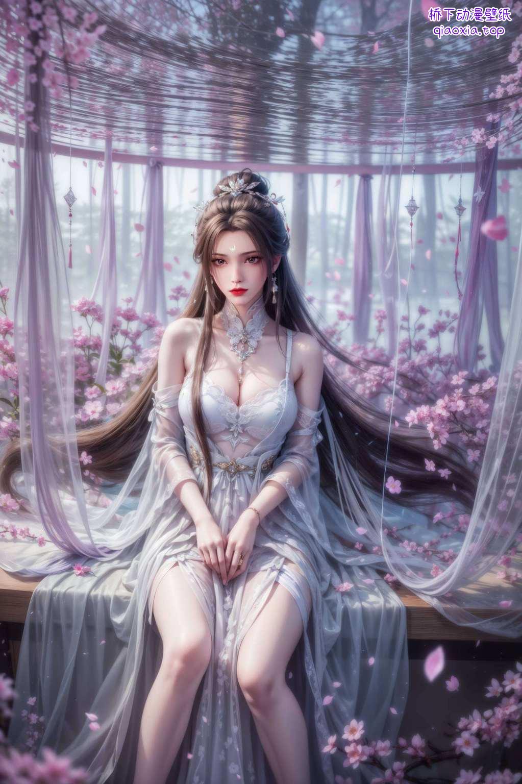 那个飘然若仙、美得让人心动的国漫美女各位动漫迷们！今天给大家带来一款静态精细的国漫女神壁纸——高清壁纸陆雪琪图片！这可是诛仙中的陆雪琪哦
