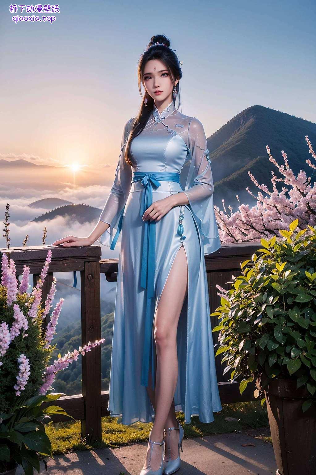 清冷脱俗更是国漫女神的极致展现