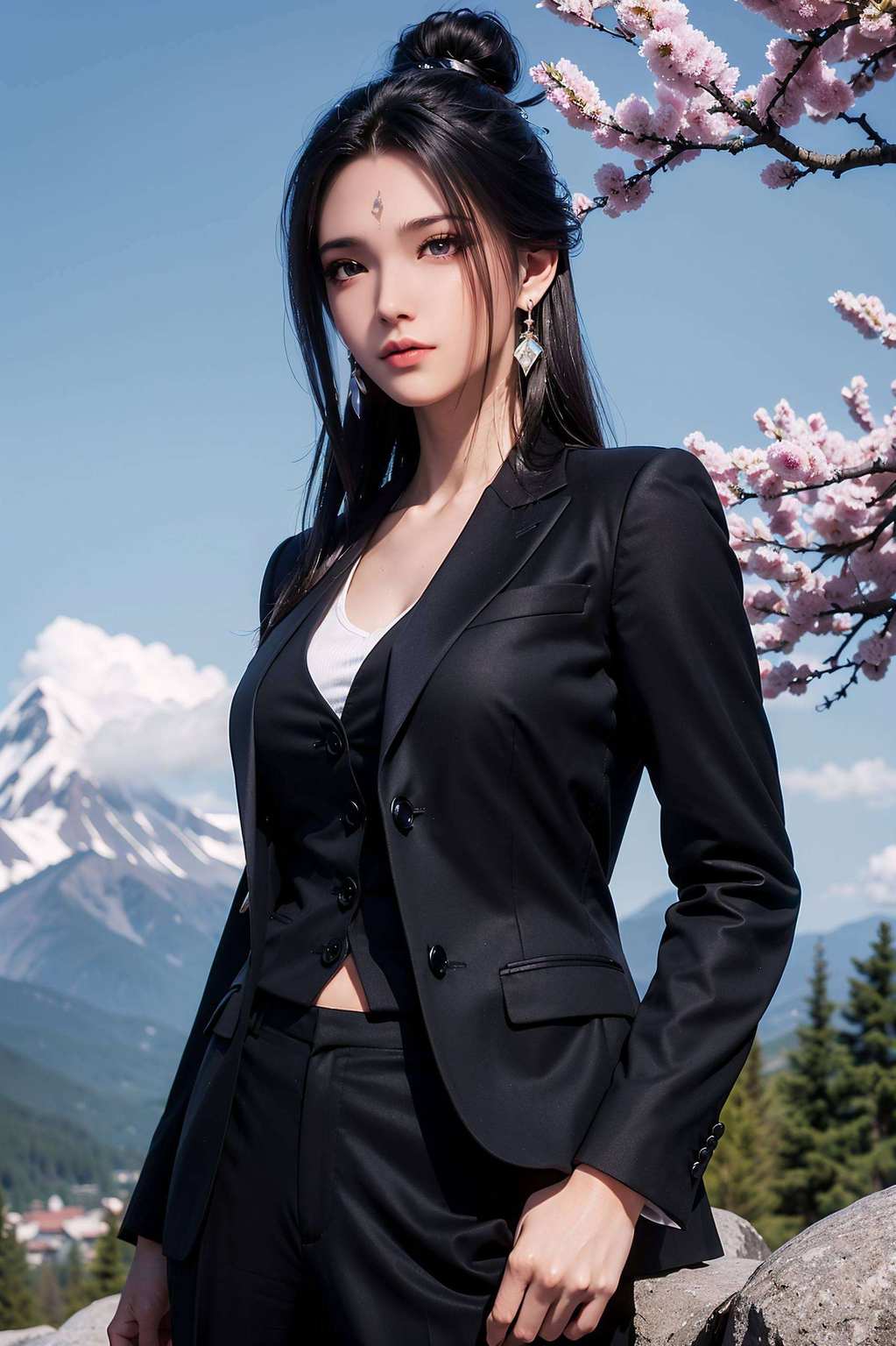 如同国漫中的璀璨星辰那位翩翩舞剑的国漫女神