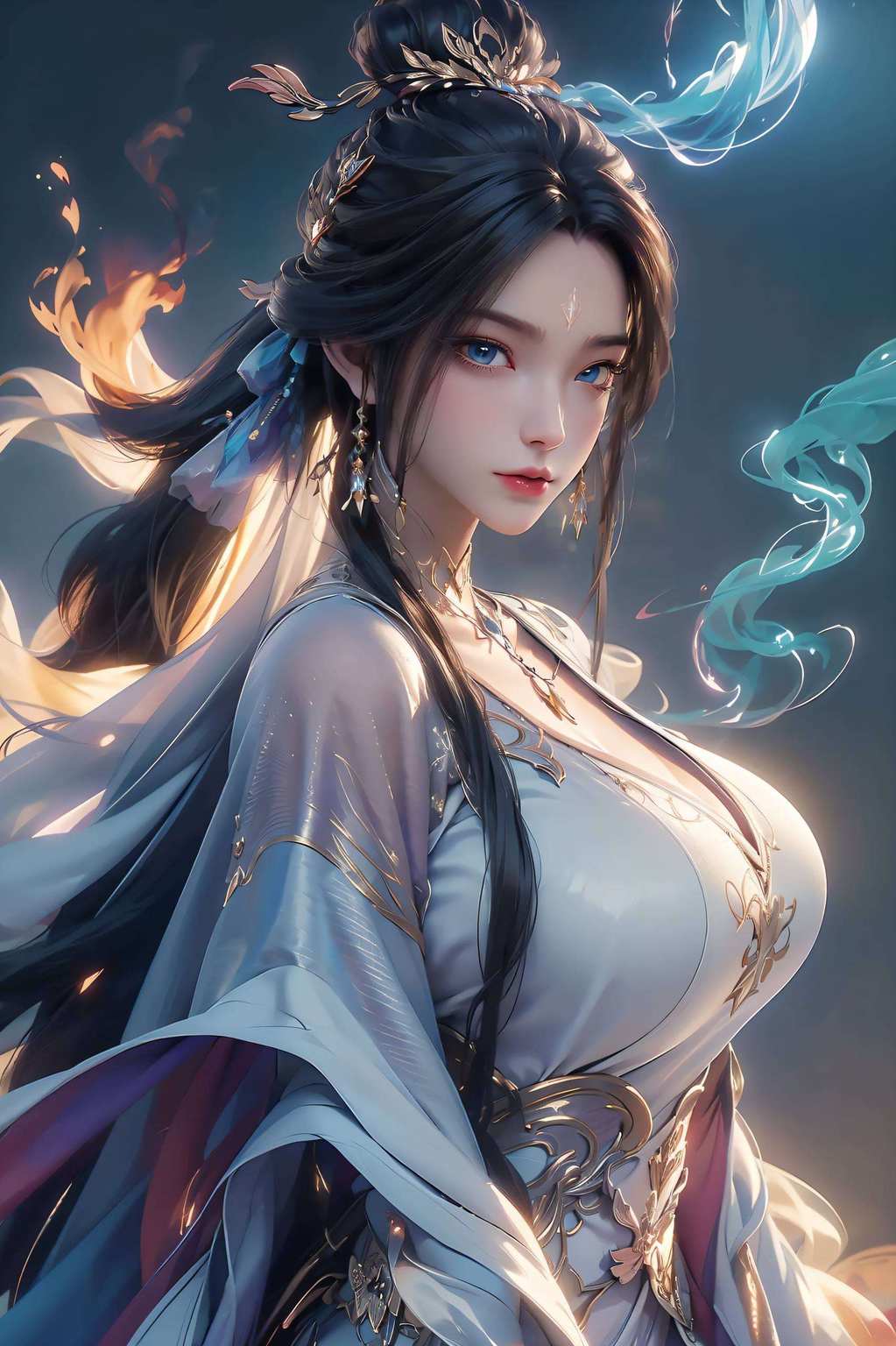 壁纸绘之清冷如霜