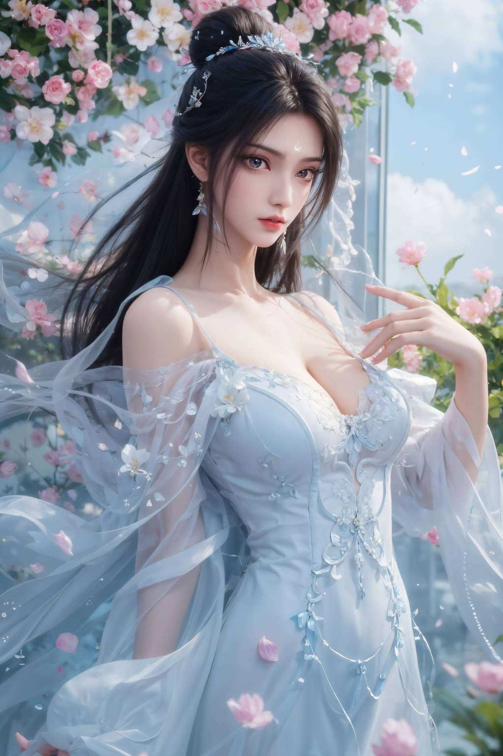 国漫女神的头衔可不是盖的谁说国漫美女只能静静欣赏？这陆雪琪电脑壁纸