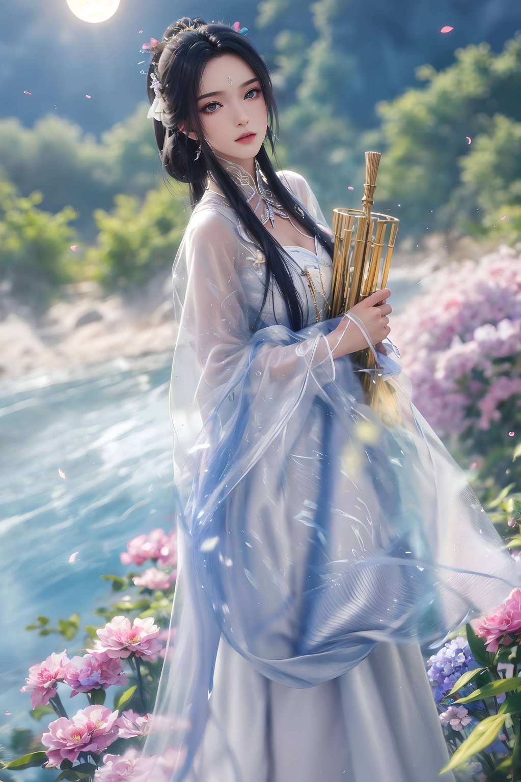 更是无数粉丝心中最美的玄幻美女剑眉星目