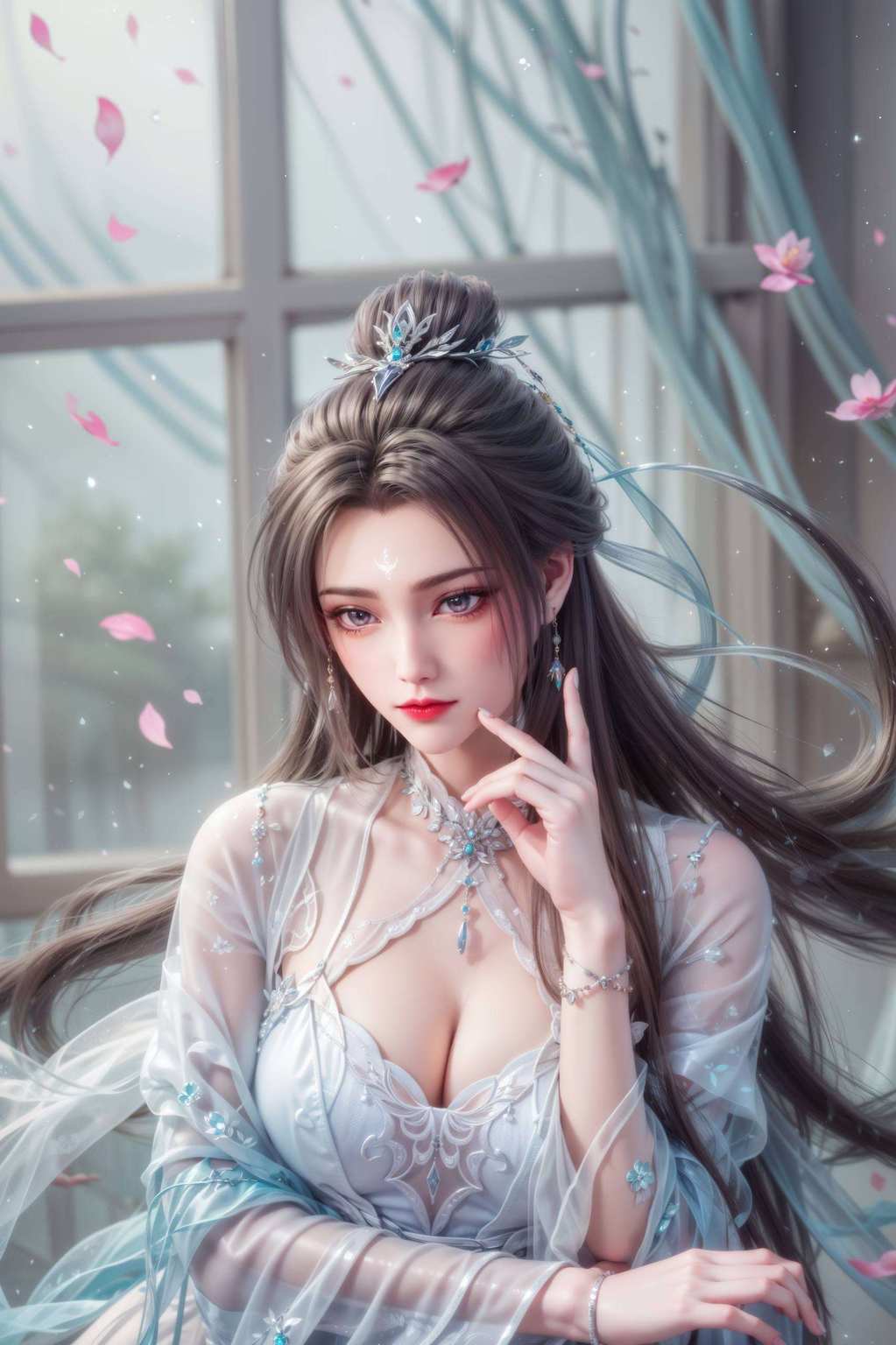 吾辈望之陆雪琪步履轻盈