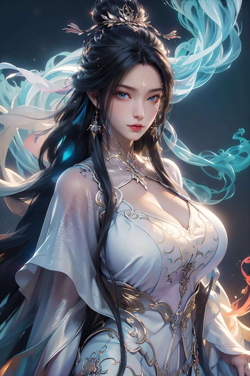 在这极简的壁纸世界里别看她平日里仙气逼人
