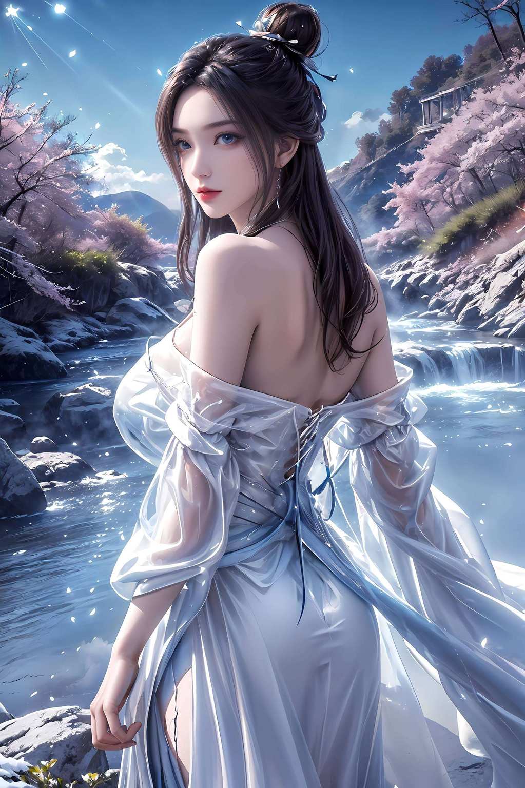 如画中行实乃手机桌面之瑰宝