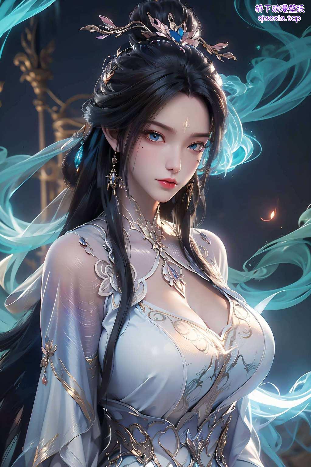 她的每一次回首都仿佛带着仙子的超然与凡尘的牵绊