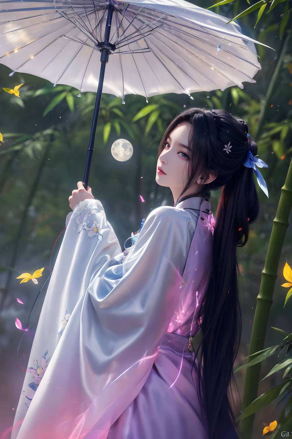那位出自国漫经典《诛仙》中的绝世美女成为iPhone桌面上的独特韵味