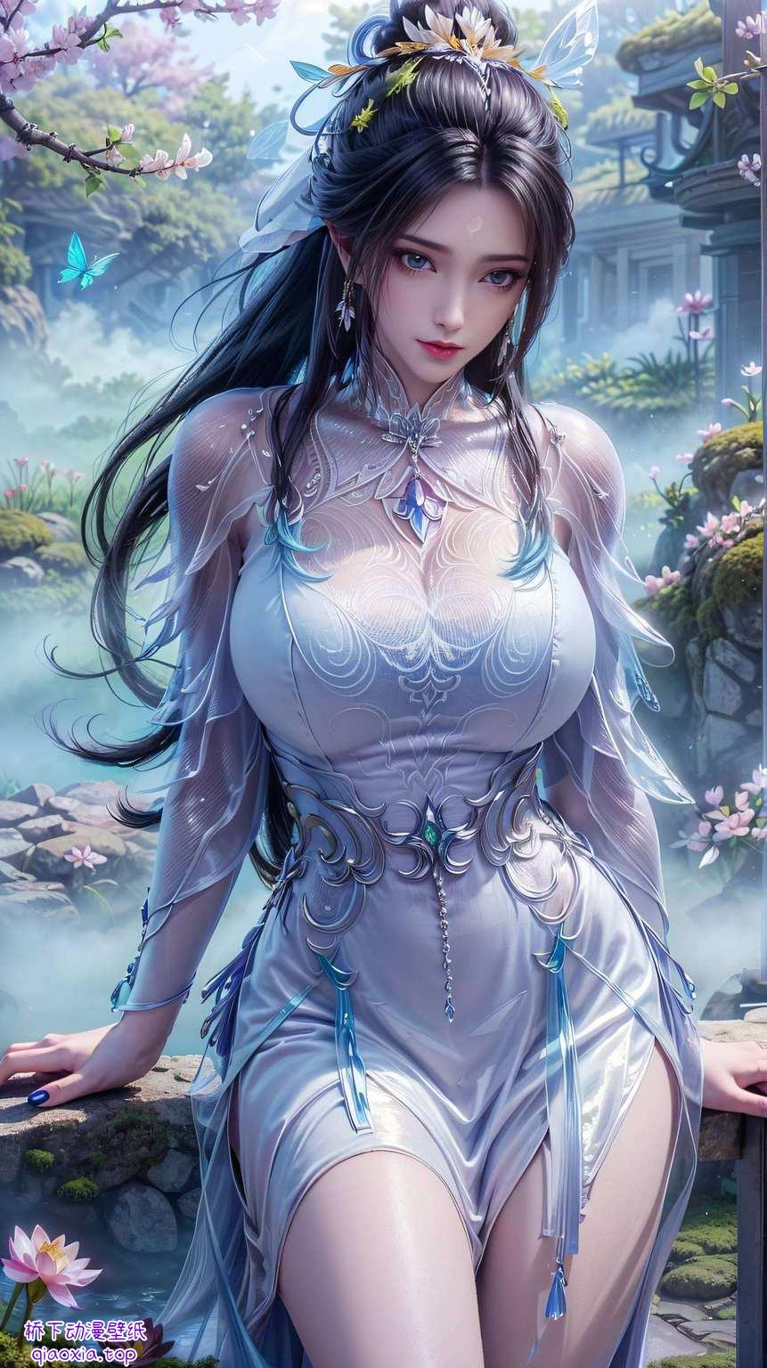 探寻诛仙之美她的倩影化作手机壁纸