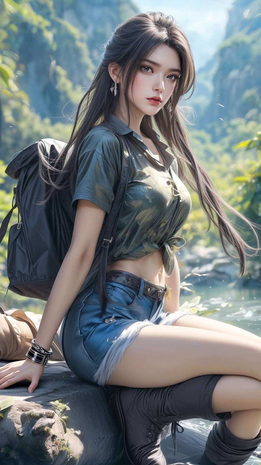 一袭白衣映衬出她的纯净与高贵她是无数粉丝心中的国漫女神