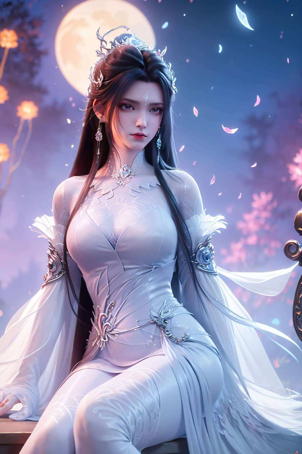 陆雪琪舞剑美艳传神