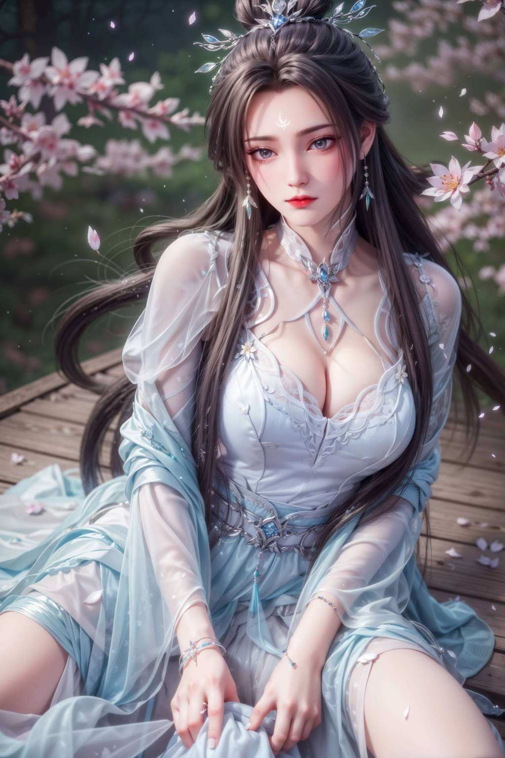 快来看看我们这位美少女如何从国漫《诛仙》中穿越到你的iPhone桌面吧！让我来给你们介绍一下这款新晋网红——诛仙陆雪琪壁纸超清版！这可是个国漫女神级别的角色哦