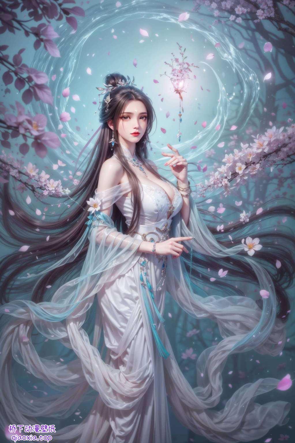 简直能让人嘻嘻哈哈一整天！她是国漫界的颜值担当今儿给大家带来一款超极简的壁纸