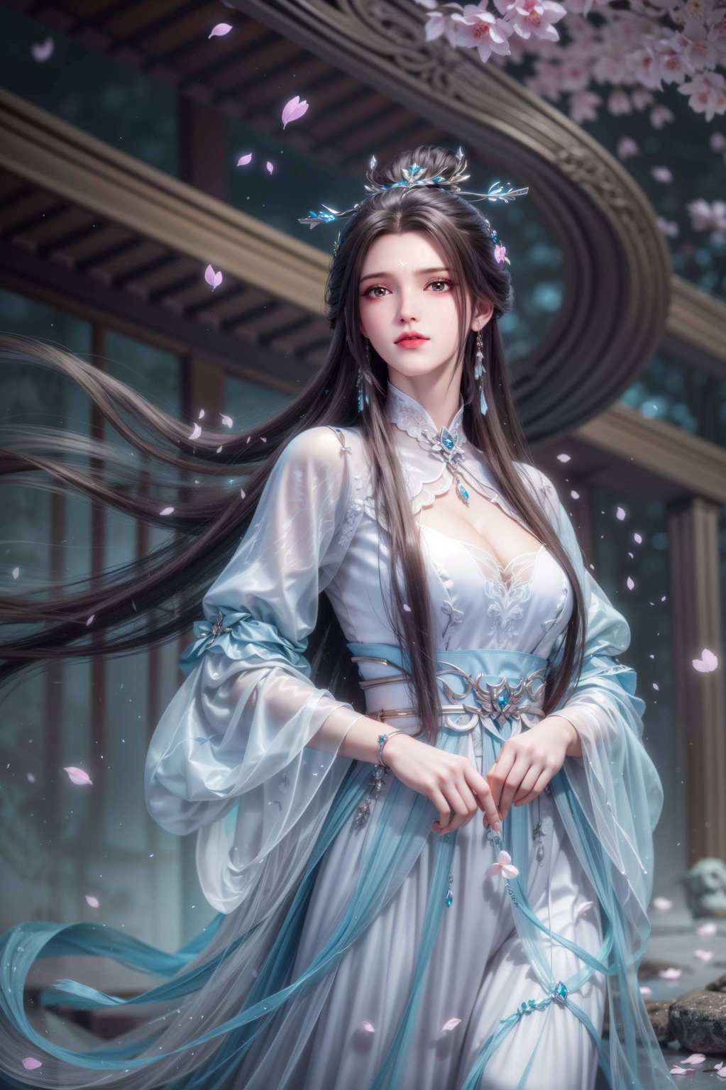 剑舞之间陆雪琪