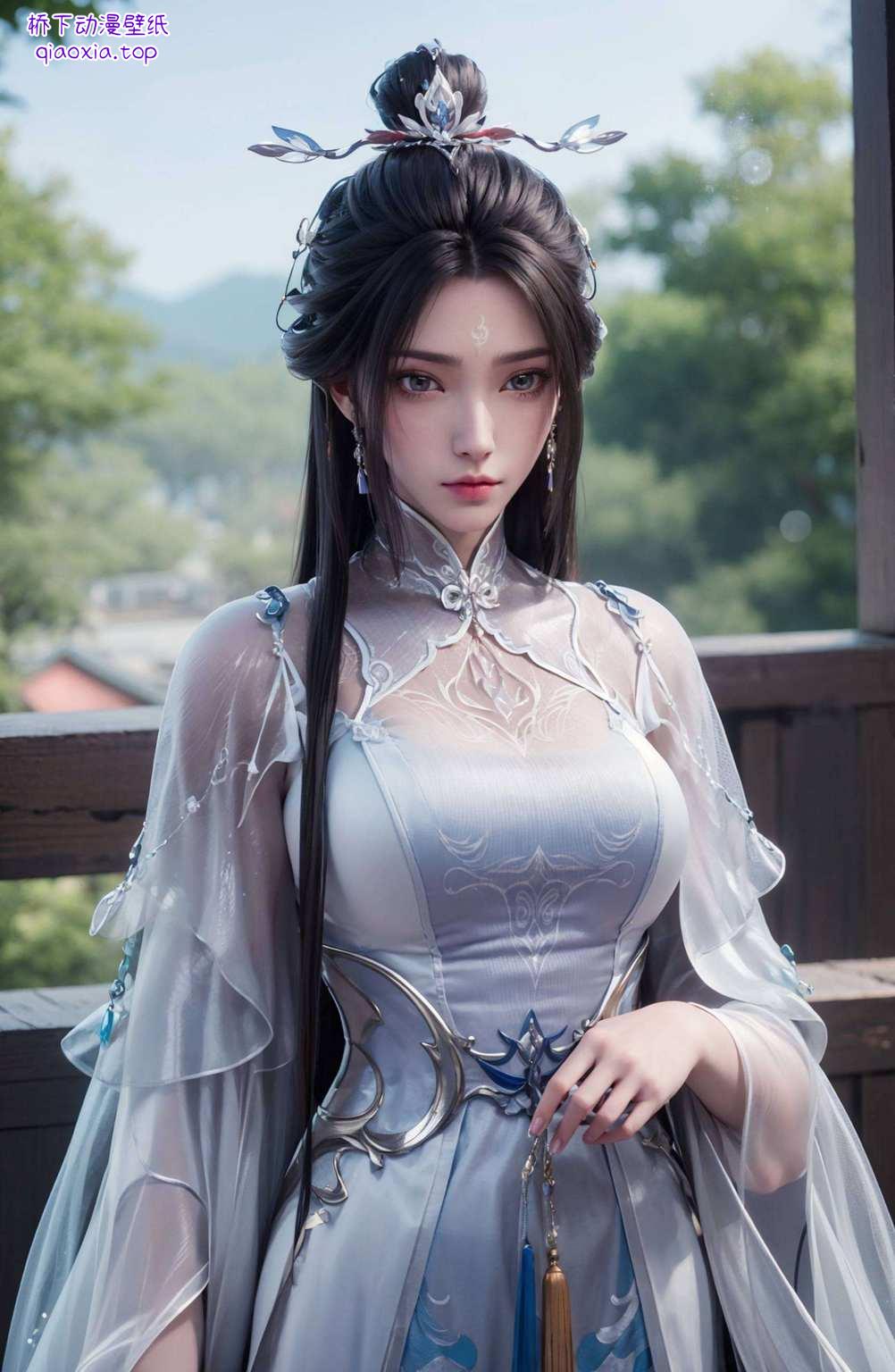 今儿个给大家带来一款超极简壁纸咱们的国漫女神担当！谁说国漫美女只能靠想象？这壁纸一出