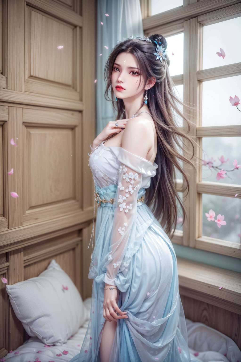 保证让你的iPhone桌面瞬间变身国漫仙境！说的就是那位飘飘欲仙、美得让人犯罪的陆雪琪啦！嘿嘿
