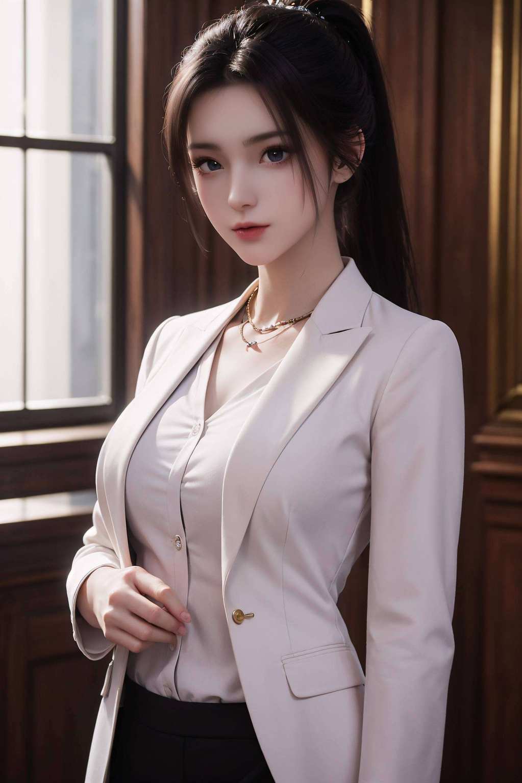 尽在其中一袭白衣