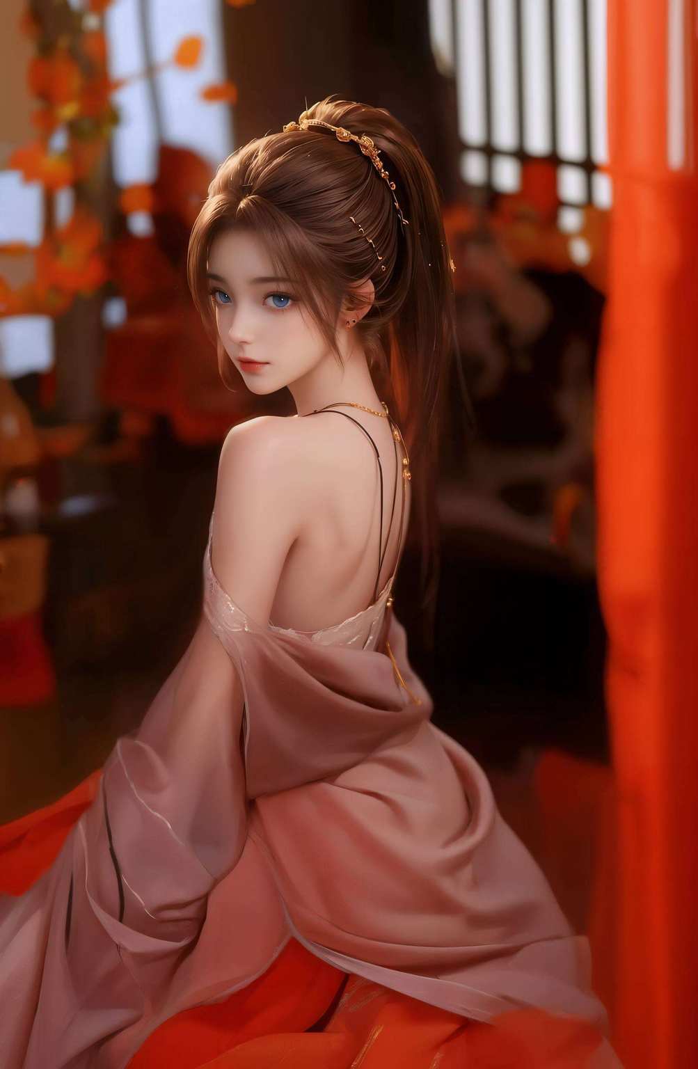 4K超清电脑版你们的美女壁纸也来啦！玄幻风格
