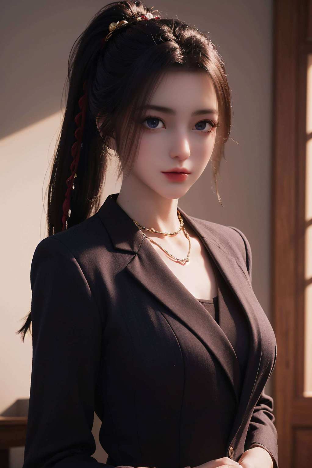 化身为你的苹果壁纸都是动漫美女的典范